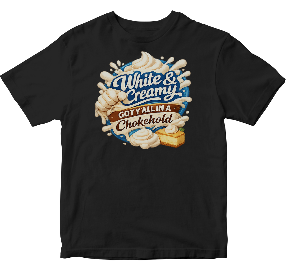 White and Creamy Short Sleeve T-shirt
