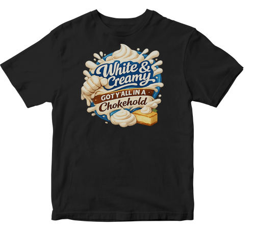 White and Creamy Short Sleeve T-shirt