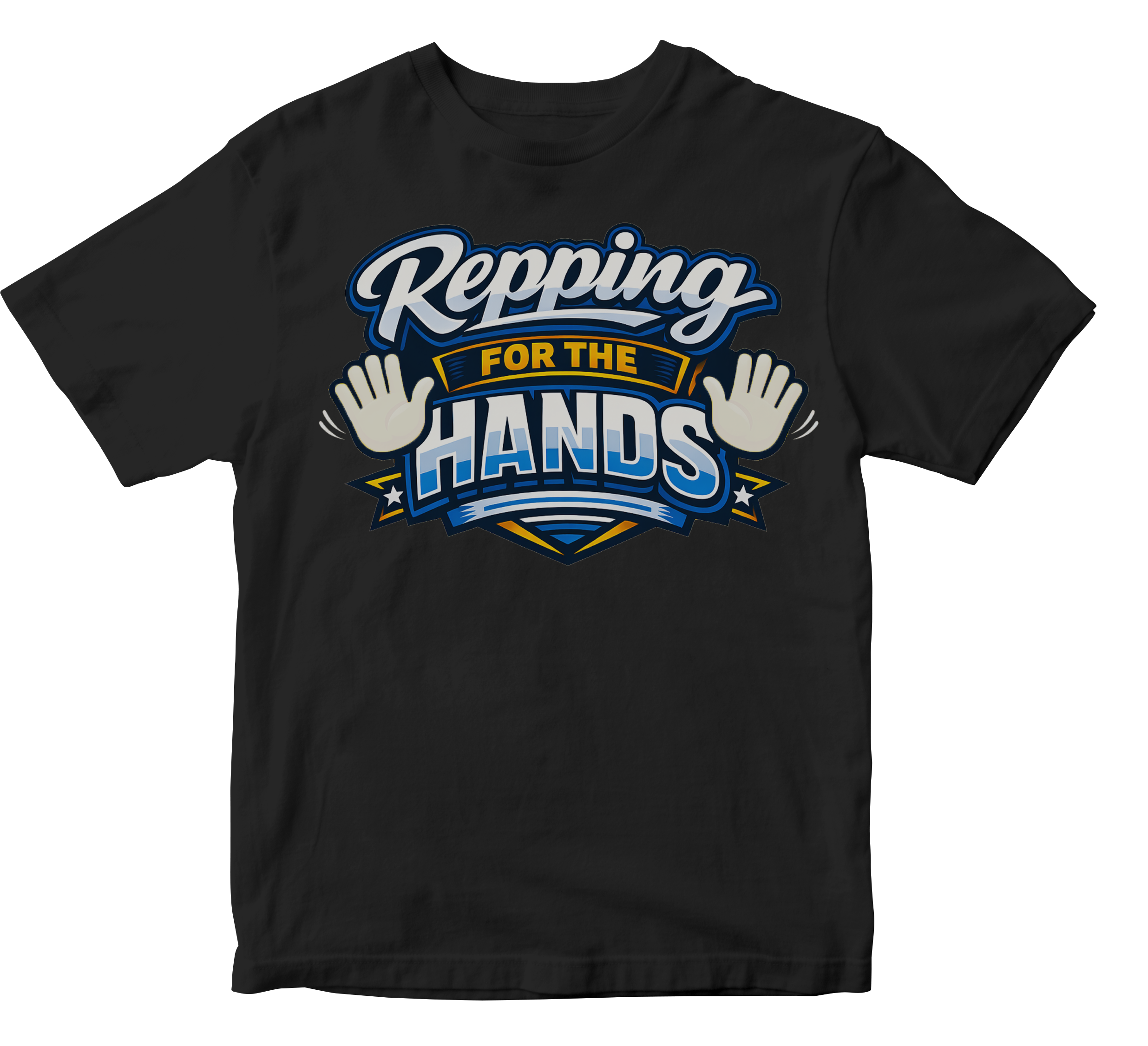 White Hands Short Sleeve T-shirt