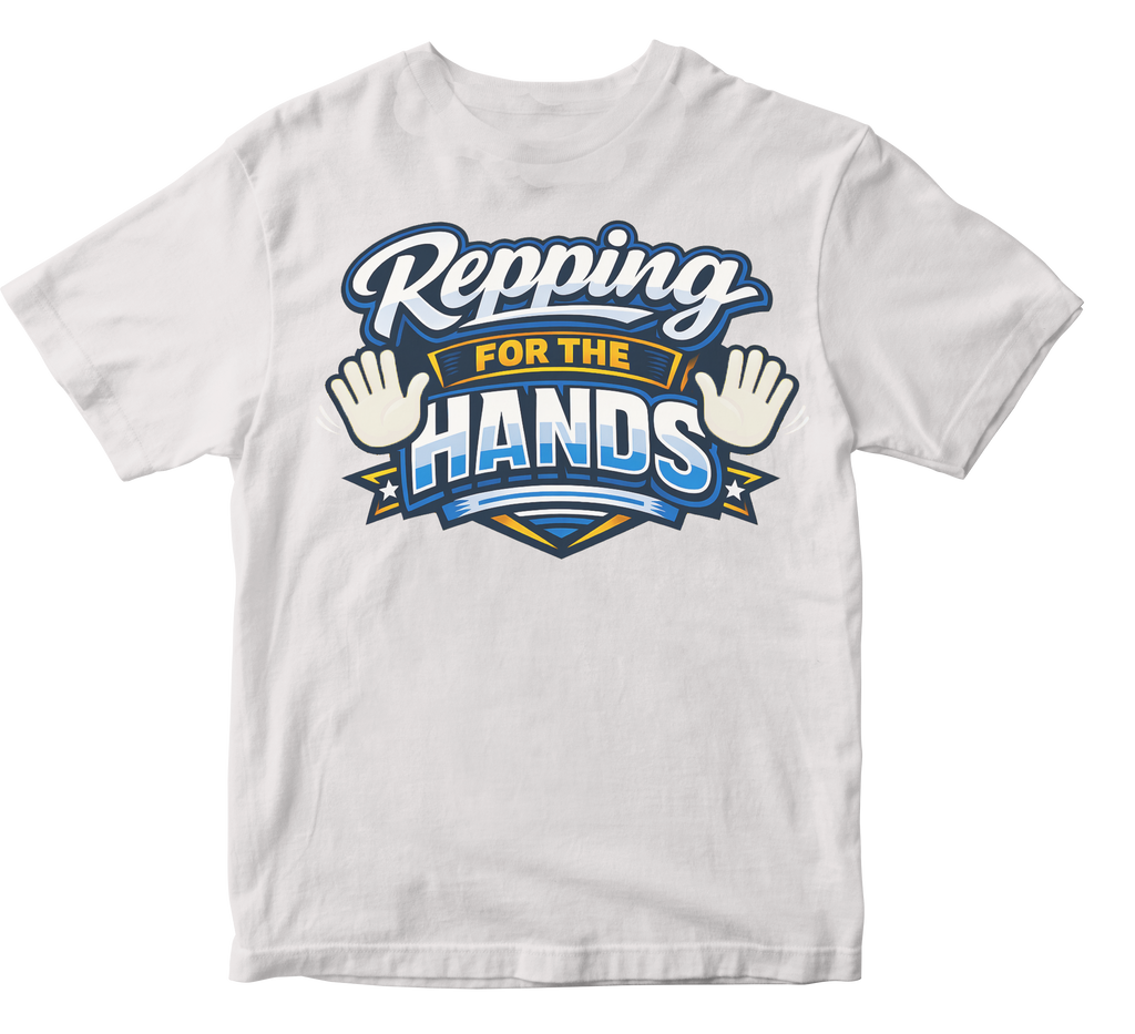 White Hands Short Sleeve T-shirt